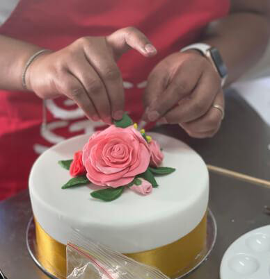 Cake Decorating at PCC